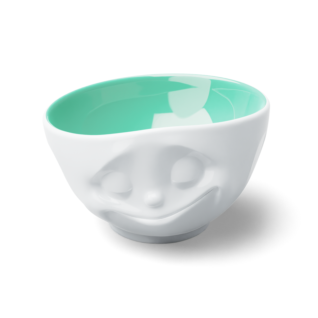 58 - Schale Glücklich innen Jade, 500 ml
