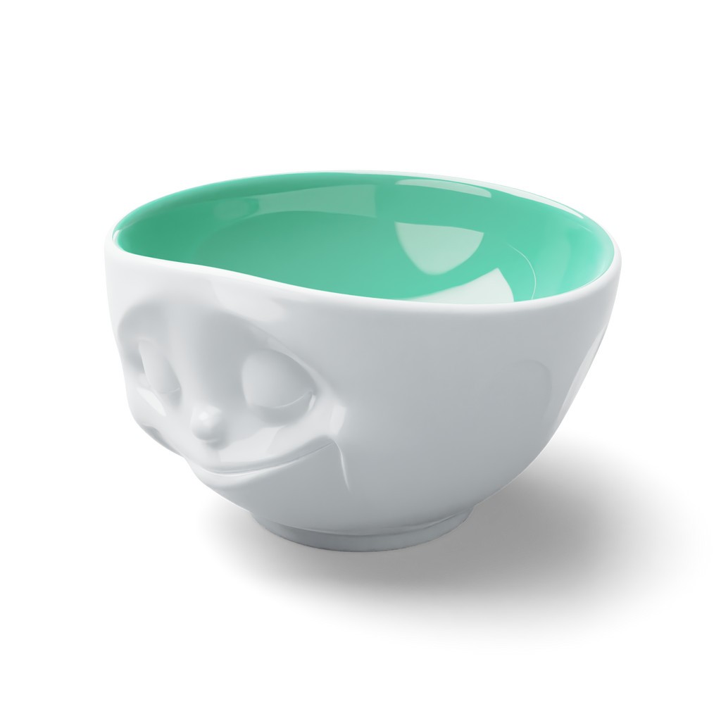 58 - Schale Glücklich innen Jade, 500 ml