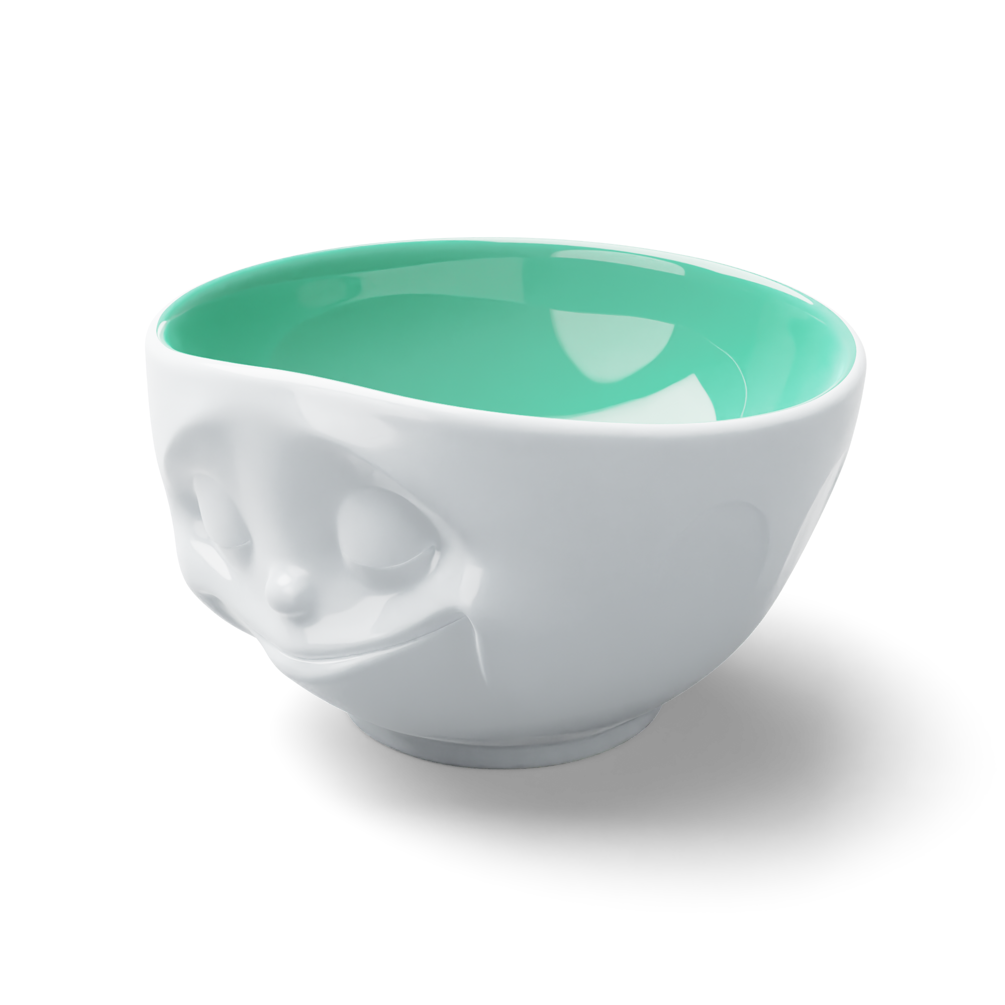 58 - Schale Glücklich innen Jade, 500 ml