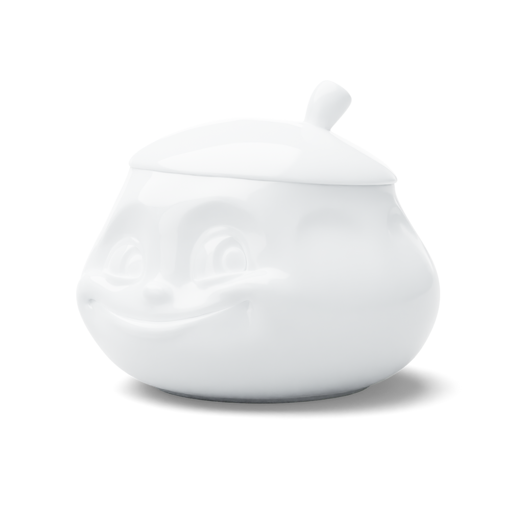 58 - Zuckerdose Süß in weiß, 400 ml