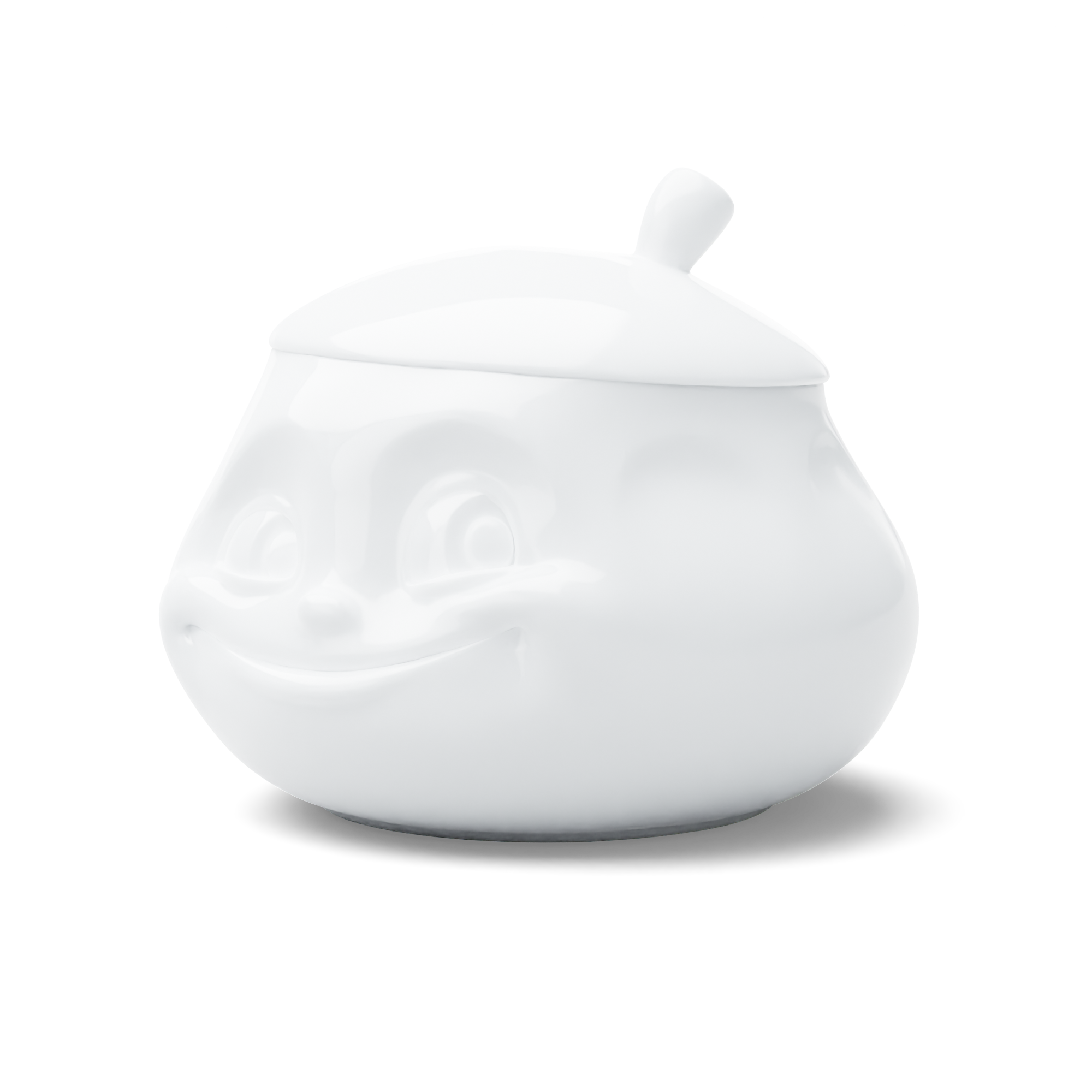 58 - Zuckerdose Süß in weiß, 400 ml