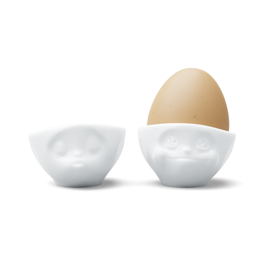 58 - Eierbecher-Set Nr. 1 - Küssend & Verträumt