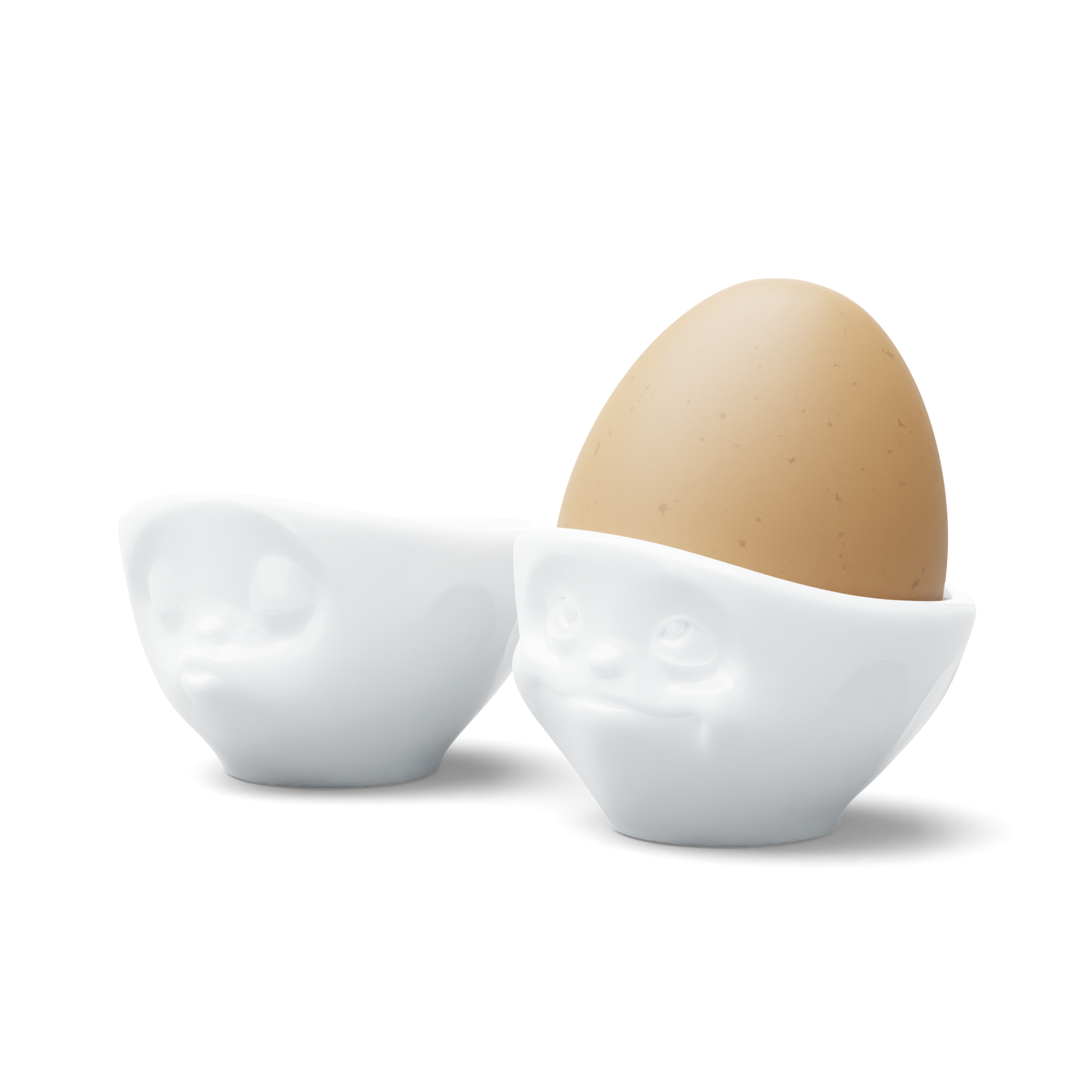 58 - Eierbecher-Set Nr. 1 - Küssend & Verträumt