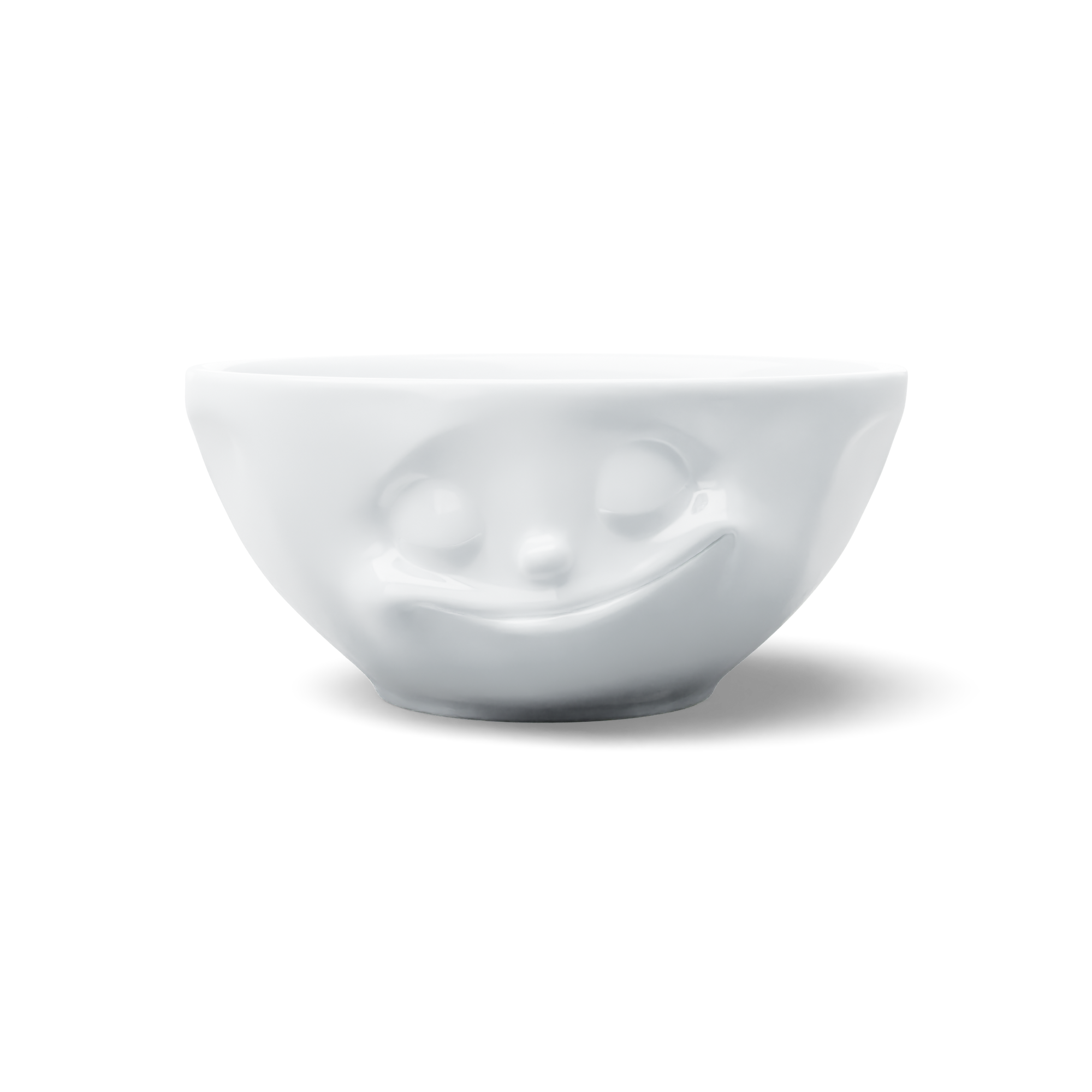 58 - Schale Glücklich weiß, 350 ml
