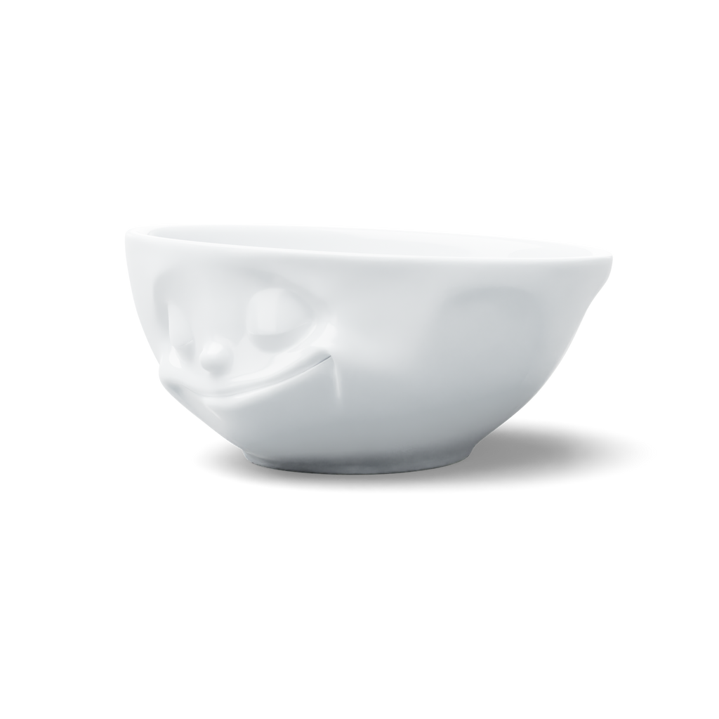 58 - Schale Glücklich weiß, 350 ml