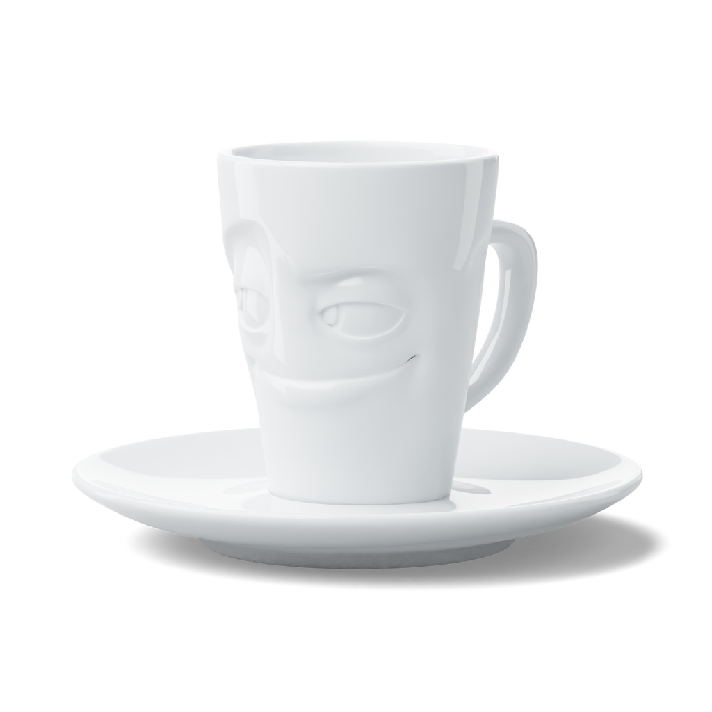 58 - Espresso-Mug mit Henkel Verschmitzt, 80 ml