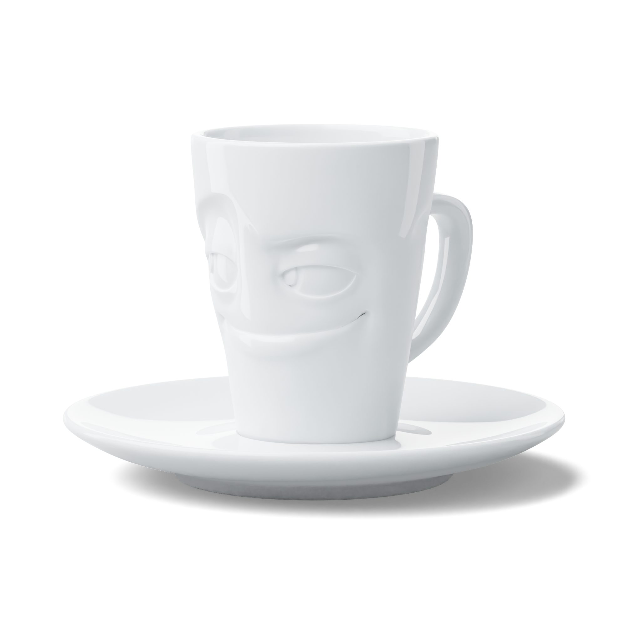 58 - Espresso-Mug mit Henkel Verschmitzt, 80 ml