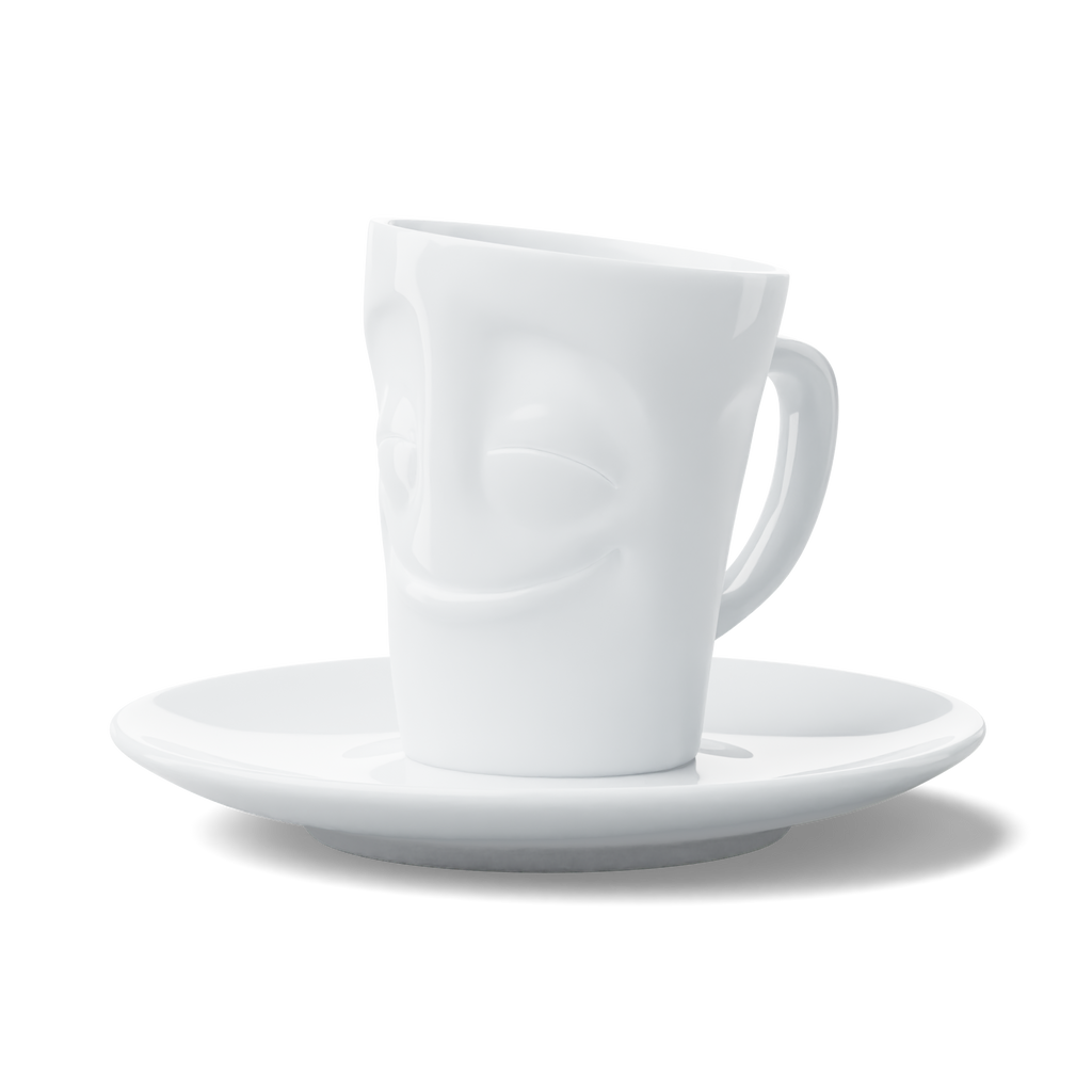 58 - Espresso-Mug mit Henkel Vergnügt, 80 ml