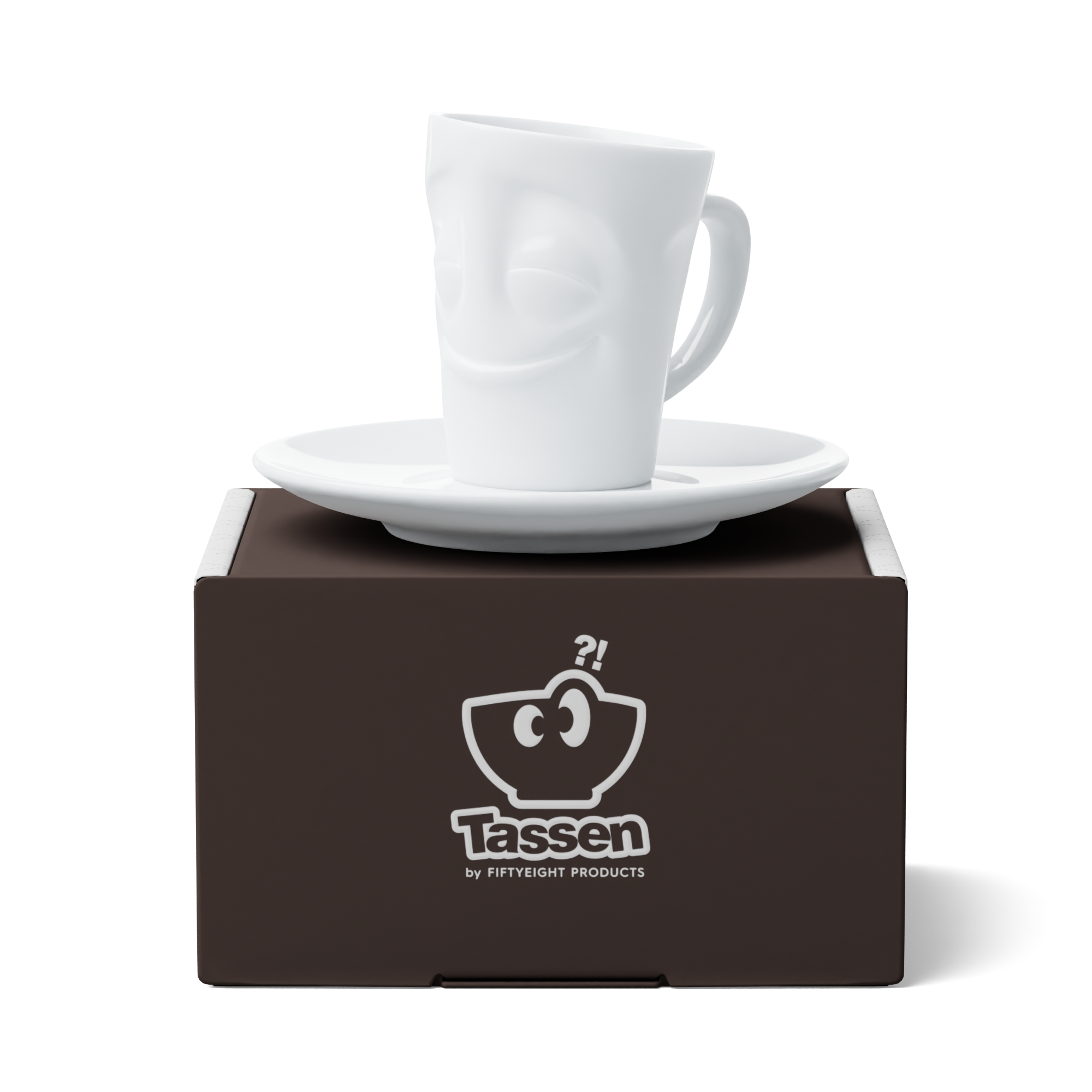 58 - Espresso-Mug mit Henkel Vergnügt, 80 ml