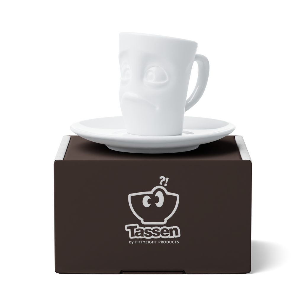 58 - Espresso-Mug mit Henkel Verdutzt, 80 ml