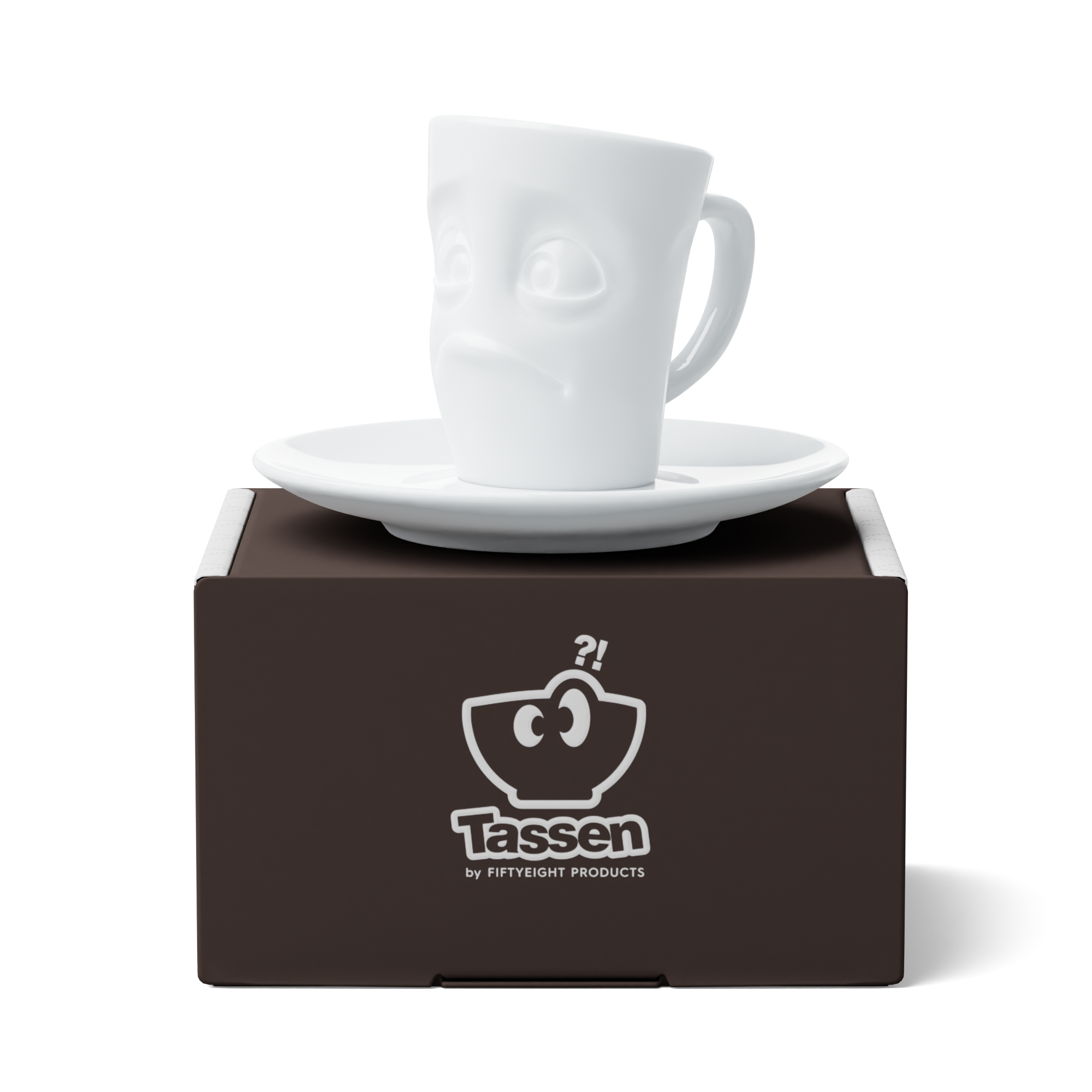58 - Espresso-Mug mit Henkel Verdutzt, 80 ml