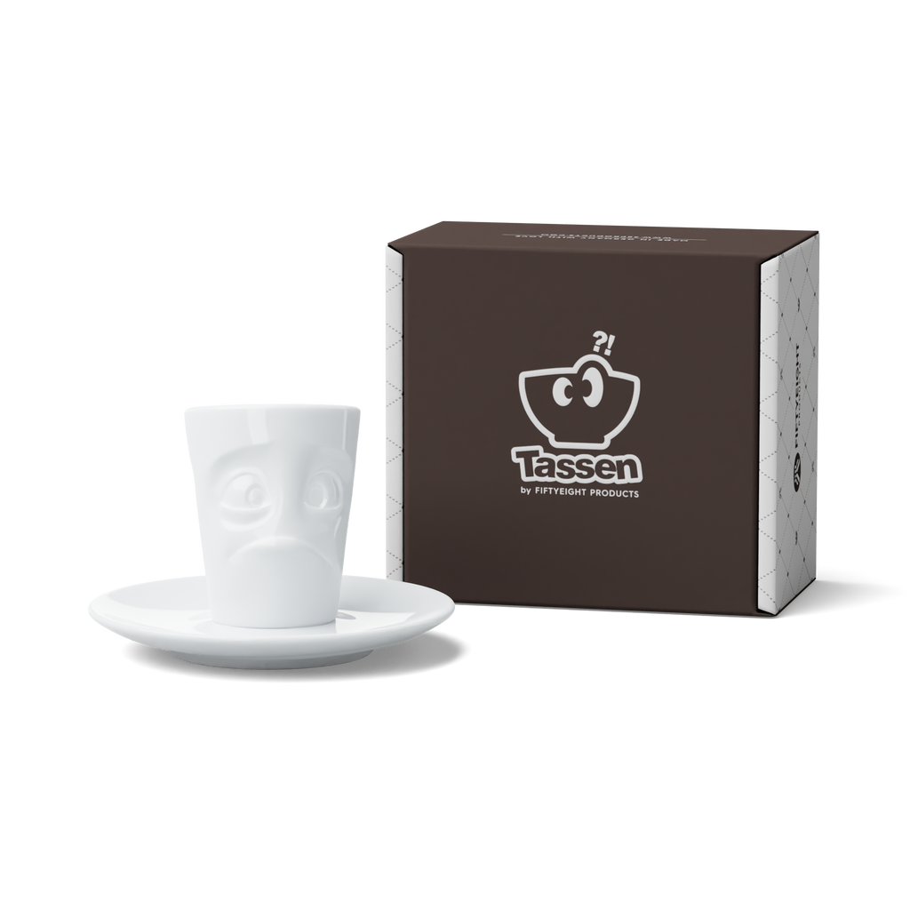 58 - Espresso-Mug mit Henkel Verdutzt, 80 ml