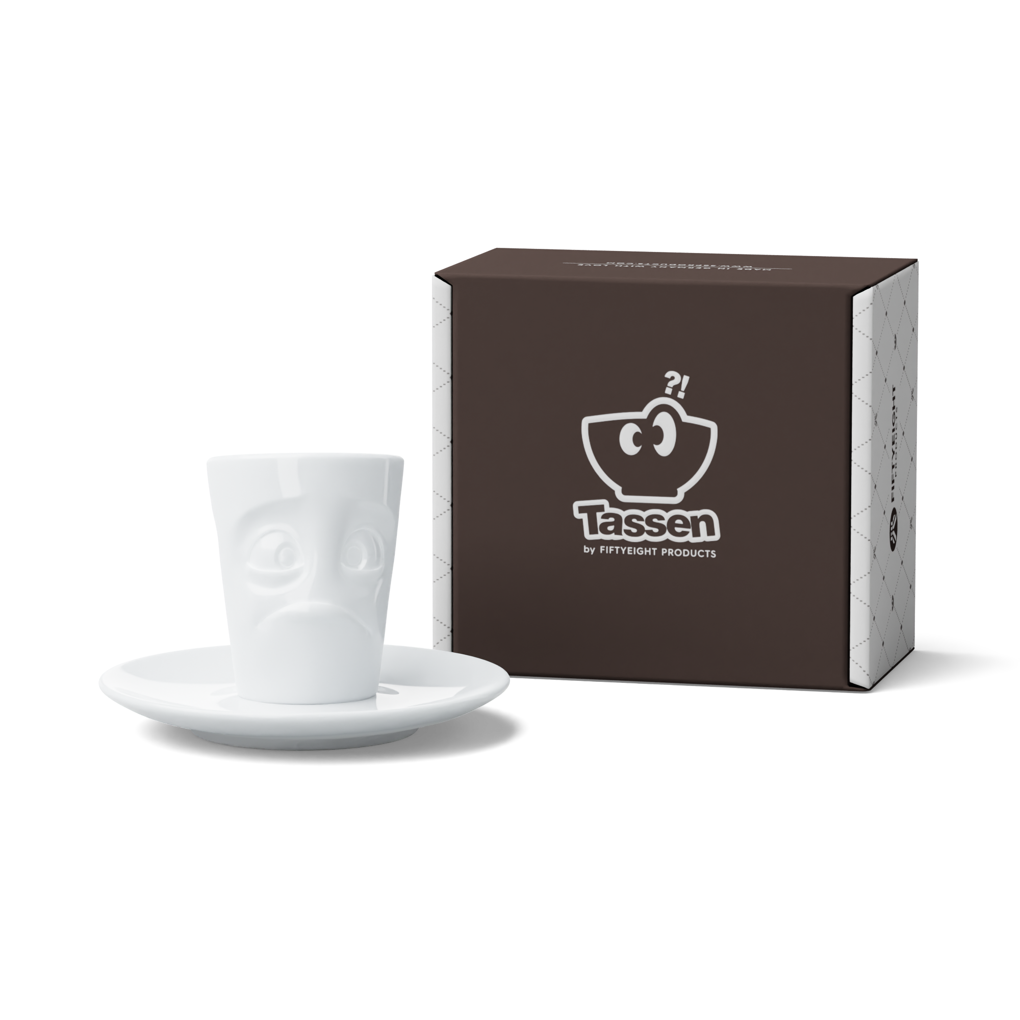 58 - Espresso-Mug mit Henkel Verdutzt, 80 ml