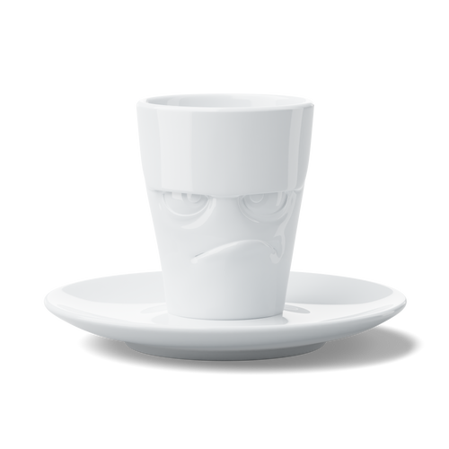58 - Espresso-Mug mit Henkel Grummelig, 80 ml