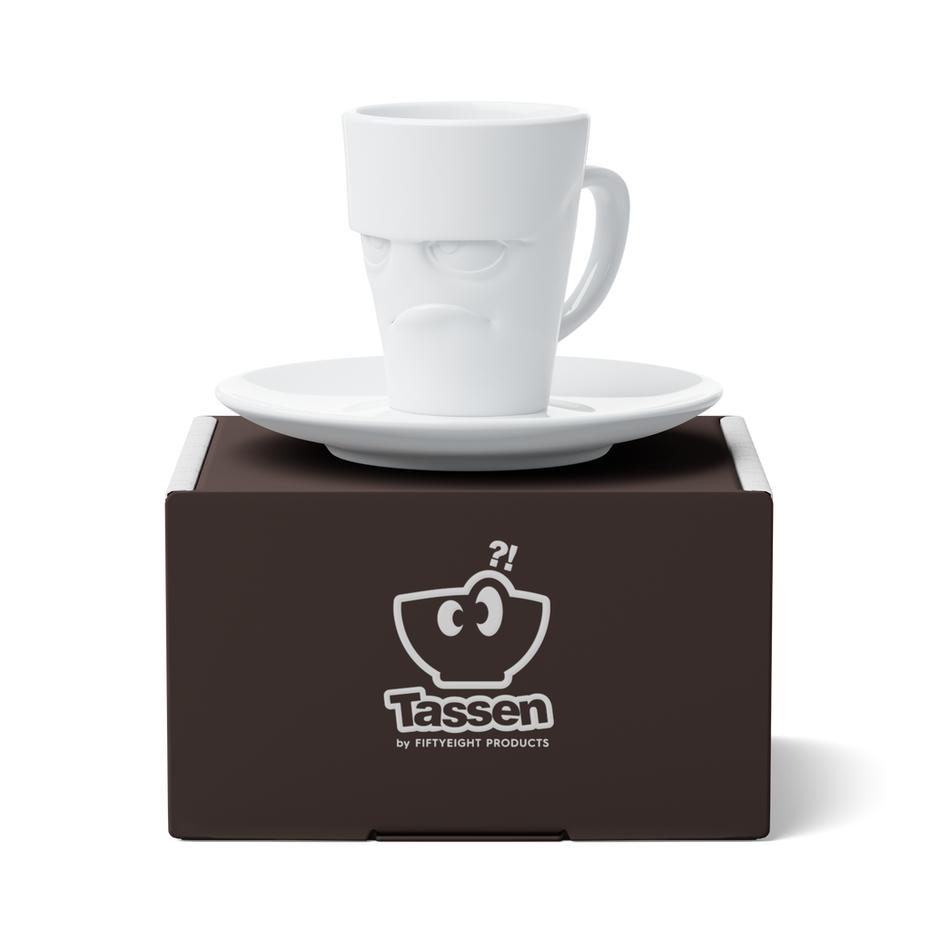 58 - Espresso-Mug mit Henkel Grummelig, 80 ml