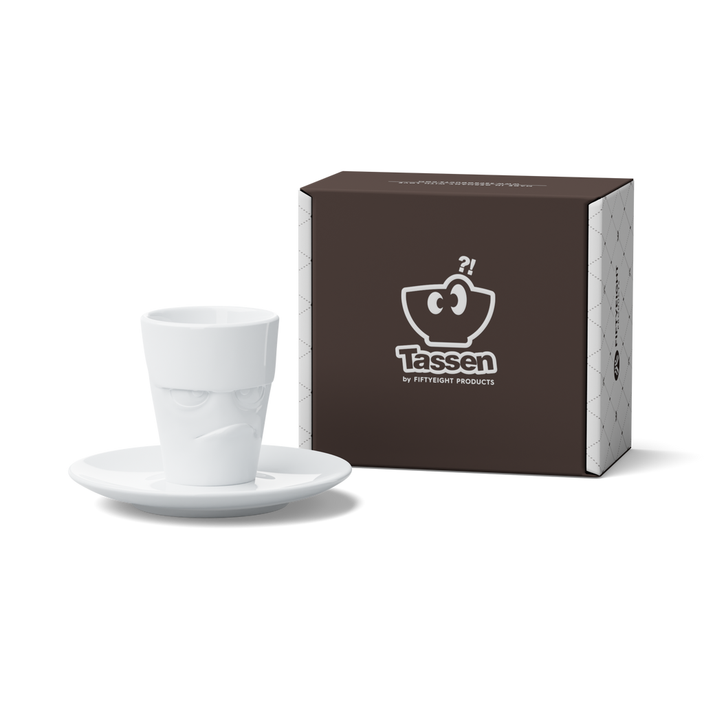 58 - Espresso-Mug mit Henkel Grummelig, 80 ml
