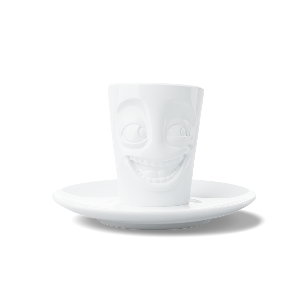 58 - Espresso-Mug mit Henkel Witzig, 80 ml