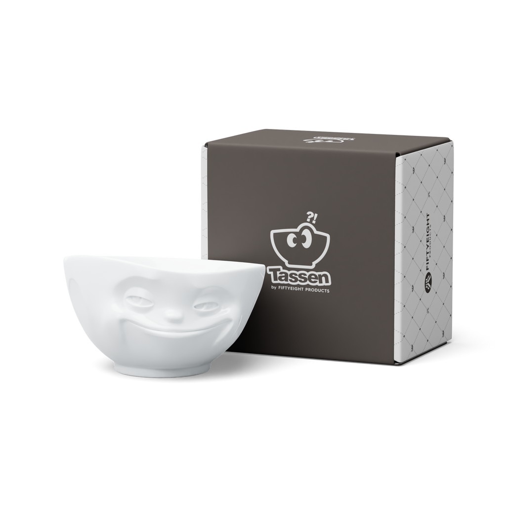 58 - XL Schale Grinsend weiß, 1000 ml