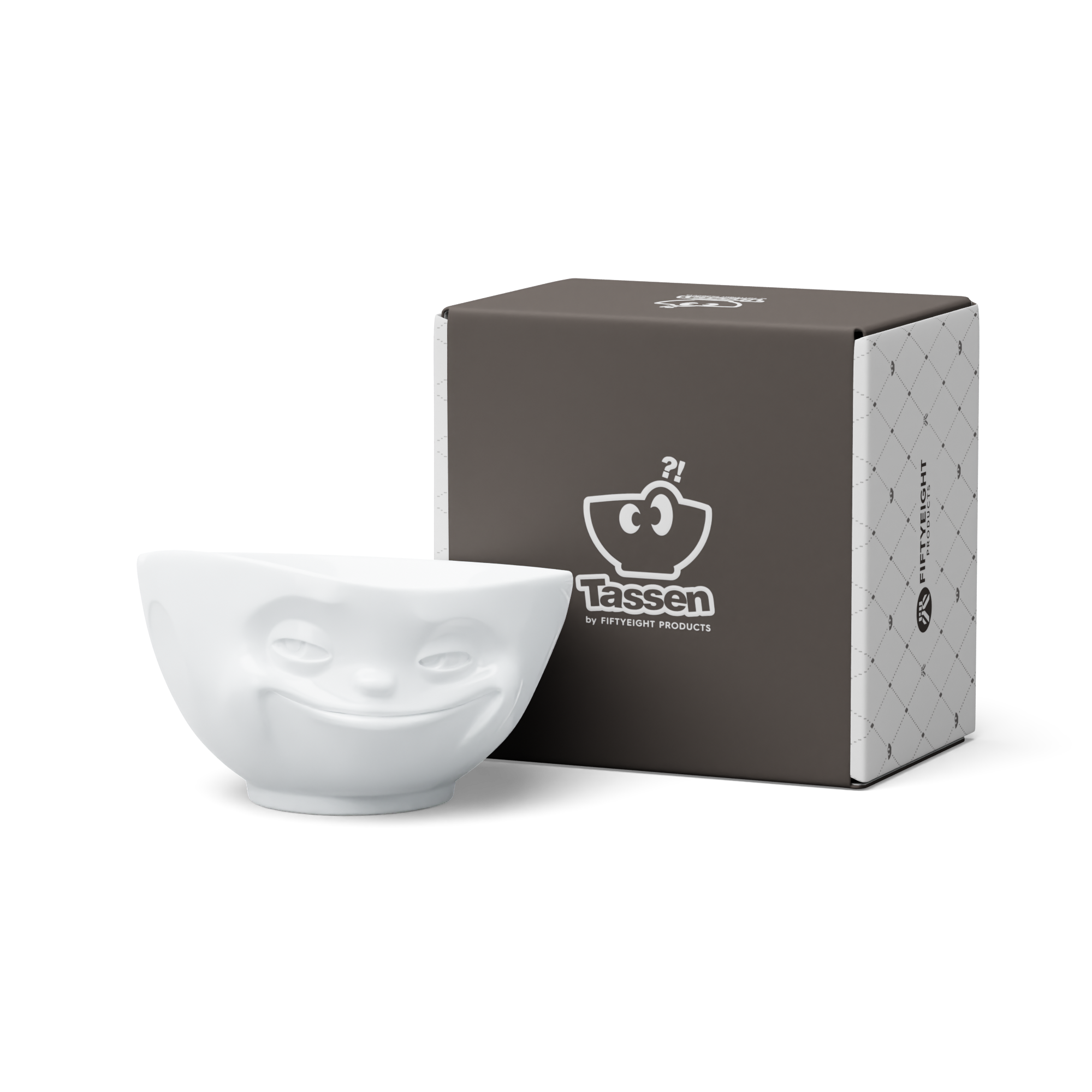 58 - XL Schale Grinsend weiß, 1000 ml