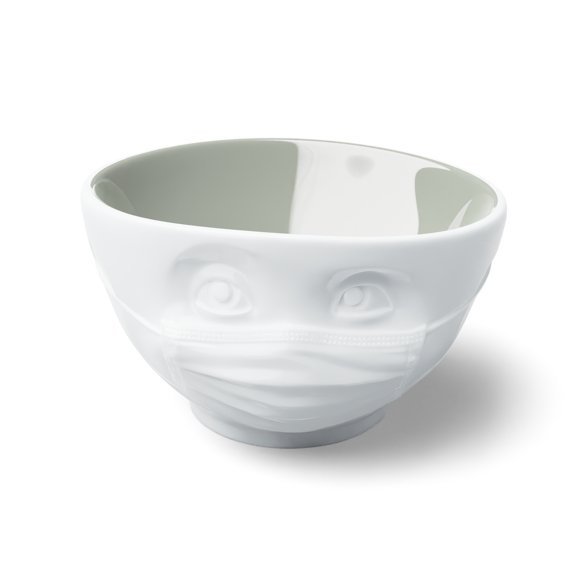 58 - Schale Zuversichtlich innen Stein, 500 ml