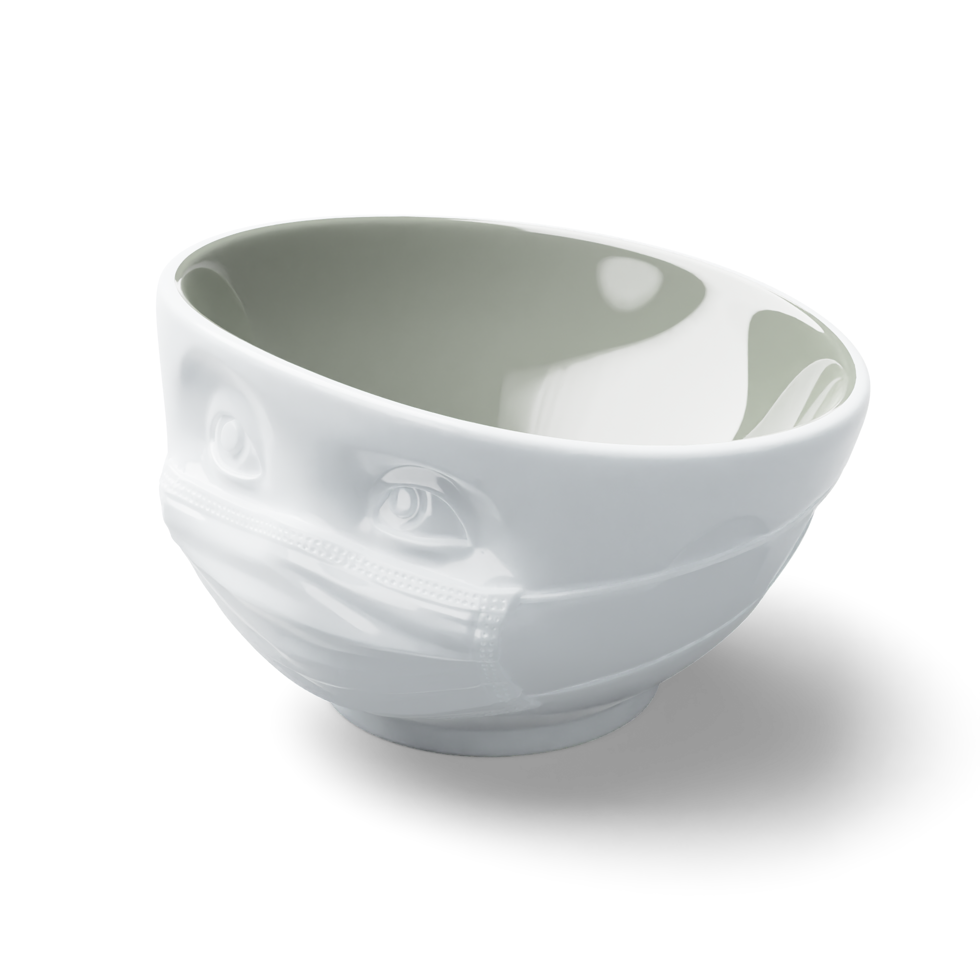 58 - Schale Zuversichtlich innen Stein, 500 ml