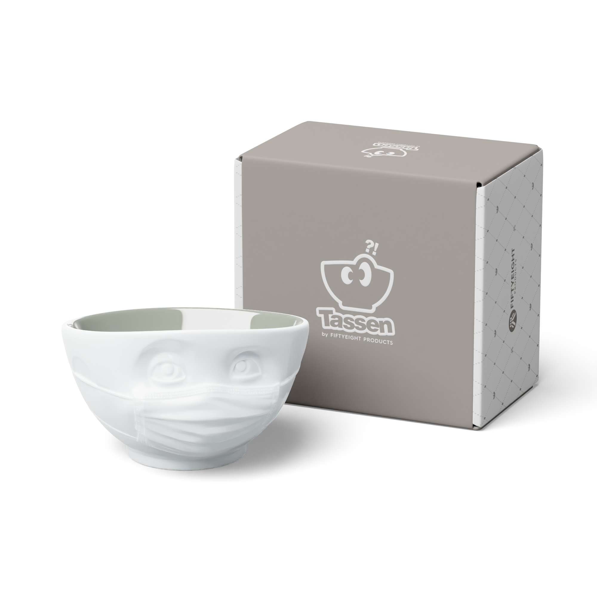 58 - Schale Zuversichtlich innen Stein, 500 ml
