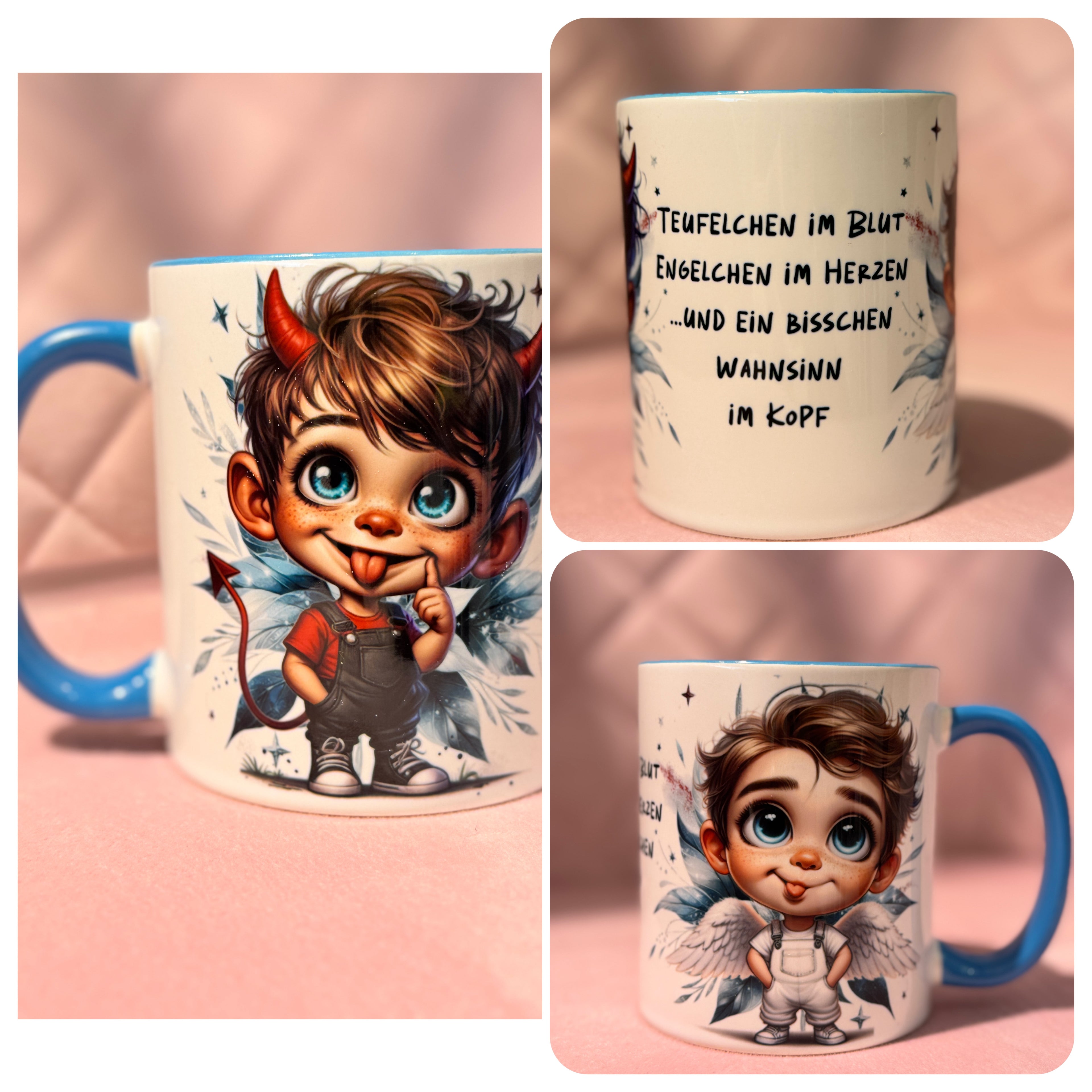 Tasse Engelchen und Teufelchen