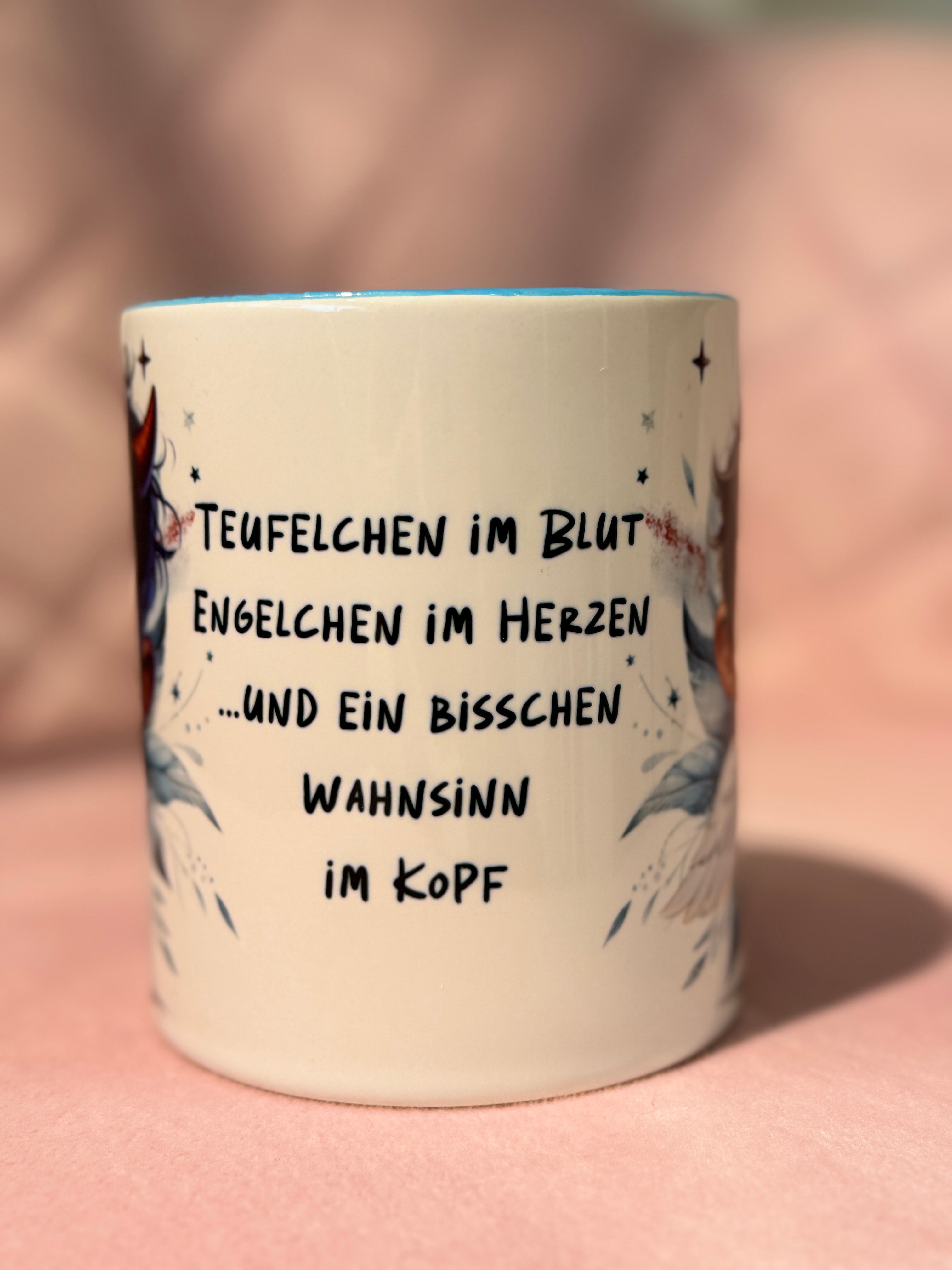 Tasse Engelchen und Teufelchen