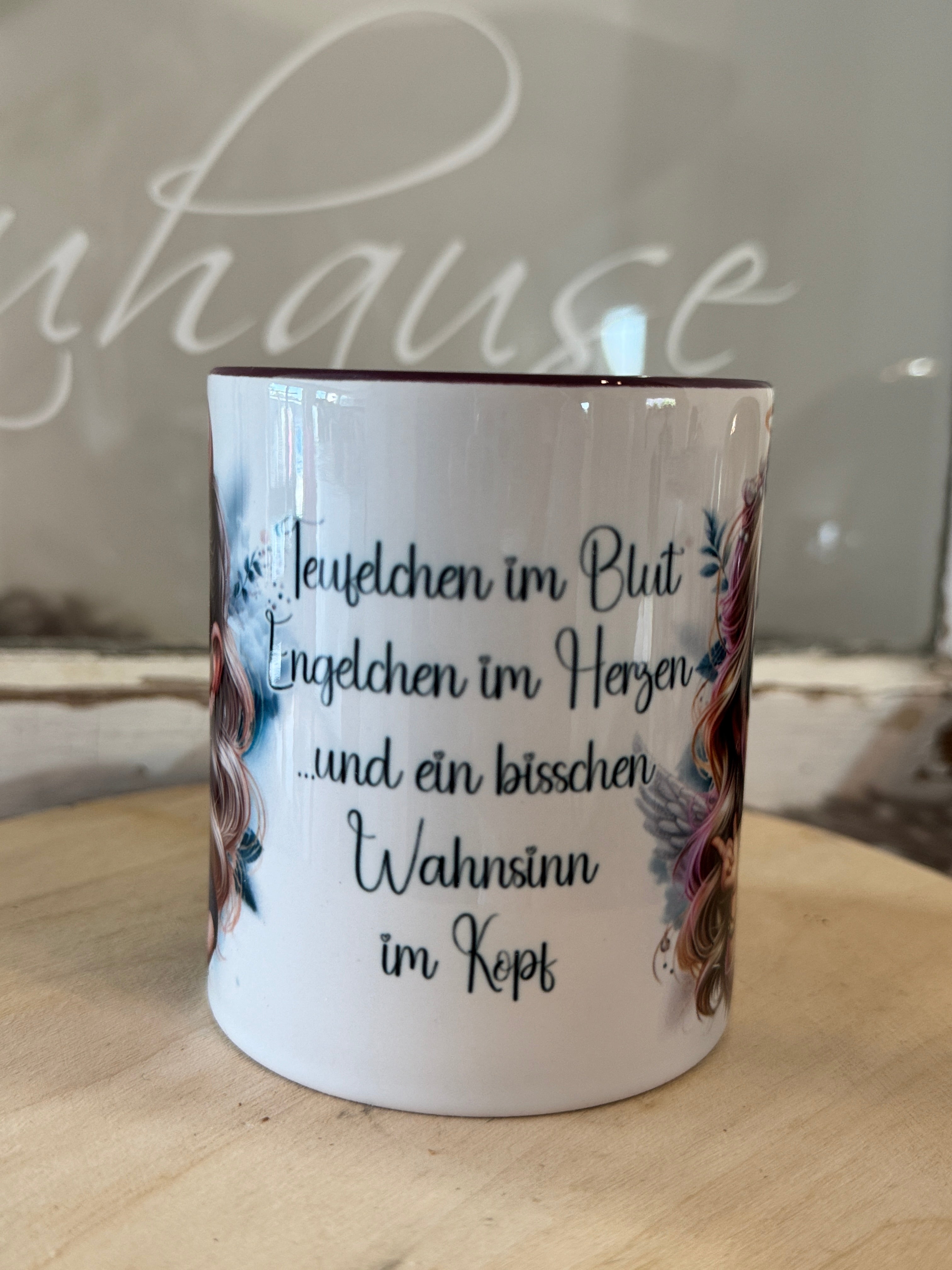 Tasse Engelchen und Teufelchen