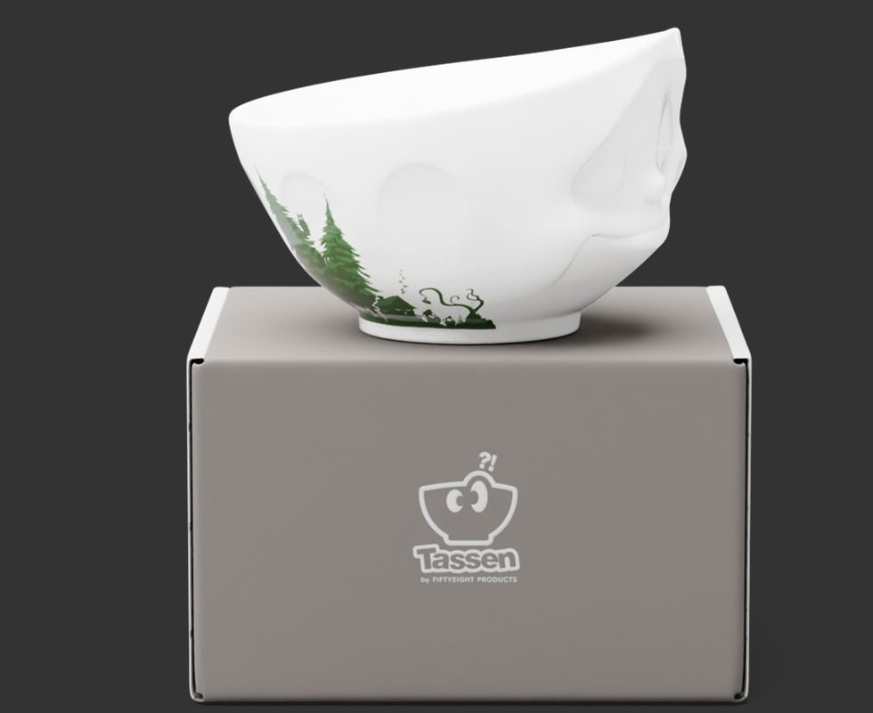 58 - Schale Glücklich - Fabelhaft - 500 ml