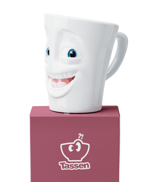 58 - Henkelbecher witzig - 350 ml