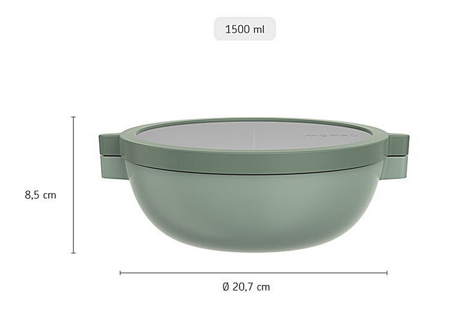 Bento Lunchbowl Vita - Salbei grün