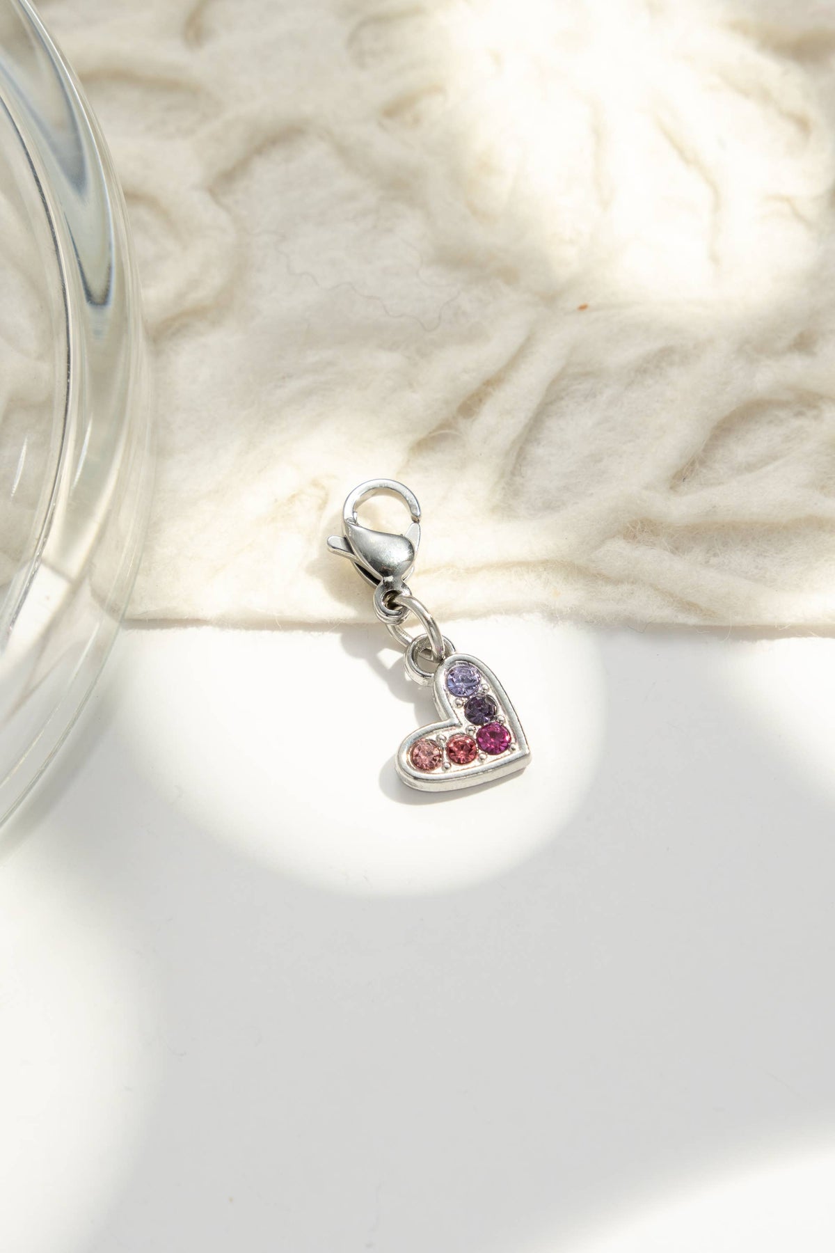Set mit 10 goldfarbenen Charms mit Western-, Natur-, Stern- und Herzmotiven