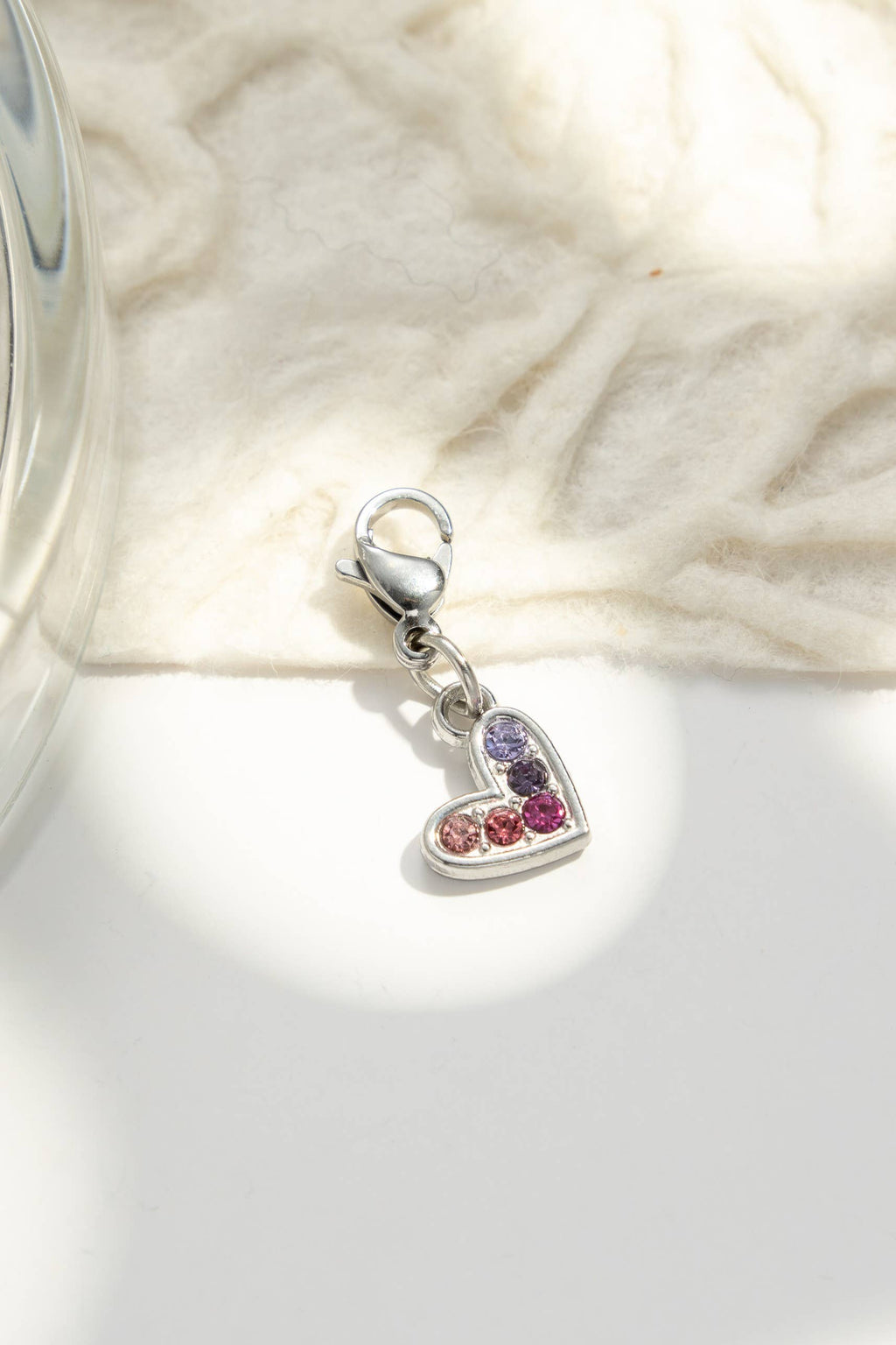 Set mit 13 passenden Charm-Anhängern aus Edelstahl, gold- und silberfarben