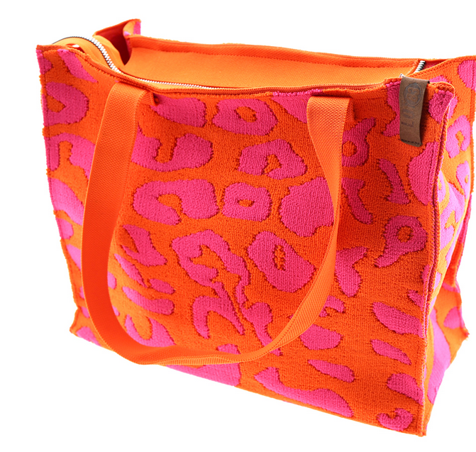 Tote Bag Lot 83 - Femke - Orange/Pink