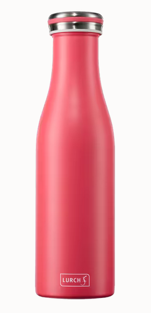Lurch - Isolierflasche - 0,5 l - rosa