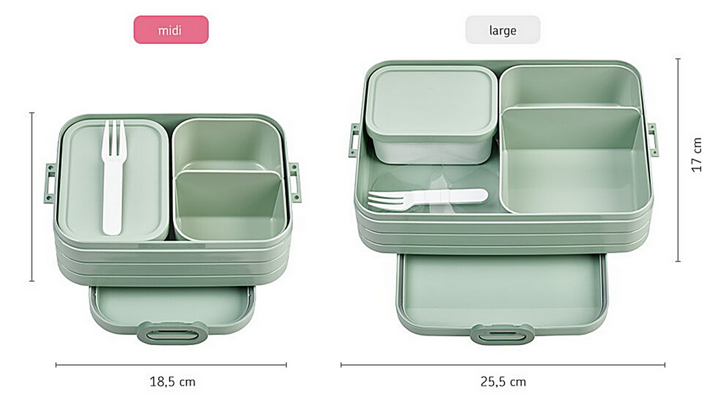 Bento Lunchbox Take a Break large - rot