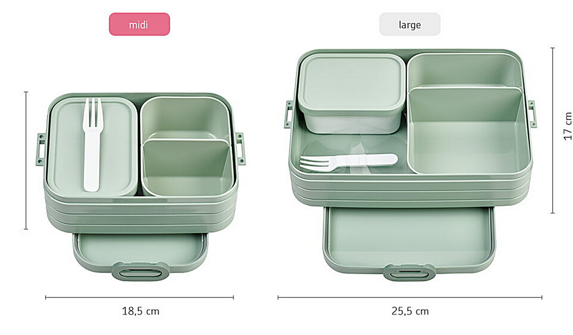 Bento Lunchbox Take a Break large - rot